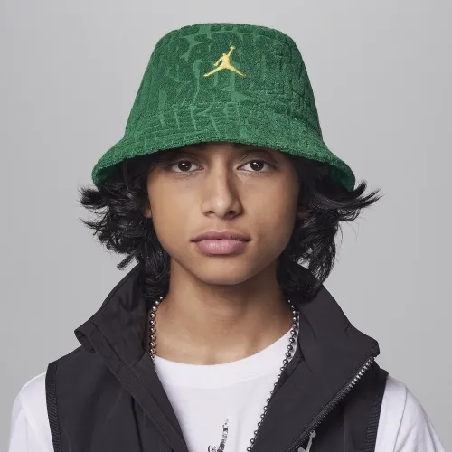 Nike Jordan Fuel Up, Cool Down Big детские Bucket Hat цвет зеленый