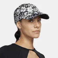 Nike Dri-FIT Club Unstructuколір червоний Cap колір чорний