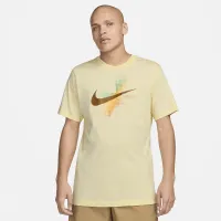 Nike Sportswear чоловічі футболка колір коричневий
