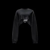 Nike Sportswear женская оверсайз French Terry Shrug цвет черный