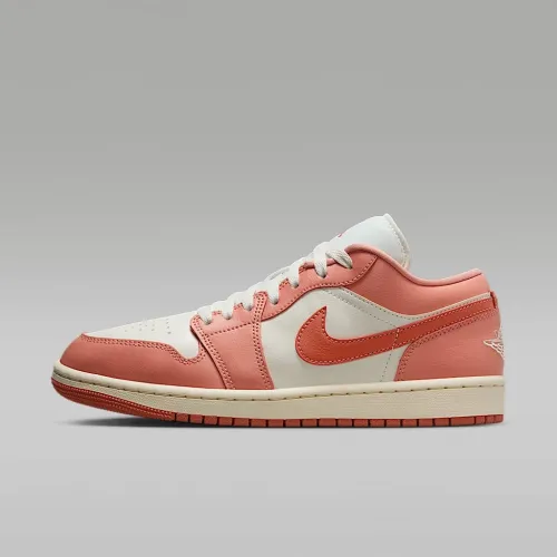 Nike Air Jordan 1 Low жіноча Кросівки колір білий