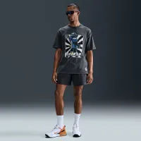 Nike мужские Max90 Fitness футболка цвет серый