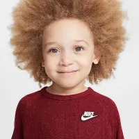 Nike Sportswear Toddler 2-Piece Cable Knit комплект колір червоний