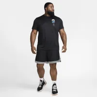Nike мужские Dri-FIT баскетбольные футболка цвет черный