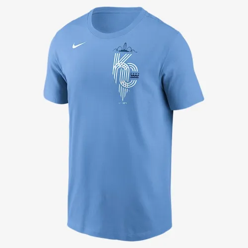 Kansas City Royals City Connect Wordmark чоловічі Nike MLB футболка блакитний