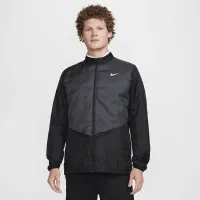 Nike чоловічі Therma-FIT Repel Full-Zip для гольфу Куртка колір чорний