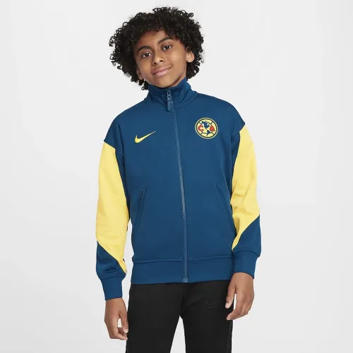 Club Америка Academy Pro Big детские Nike Dri-FIT Soccer Anthem Куртка синий