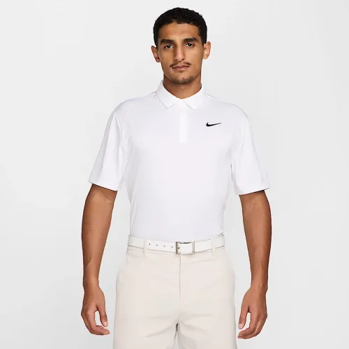 Nike Tour чоловічі Dri-FIT Jacquard для гольфу Polo колір білий