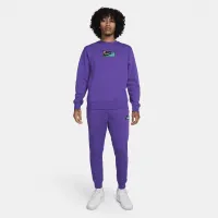 Nike Club Fleece мужские Fleece Pants цвет фиолетовый