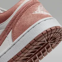 Nike Air Jordan 1 Low SE женская Кроссовки Orange
