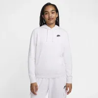 Nike Sportswear Club Fleece жіноча Pullover Толстовка з капюшоном колір коричневий
