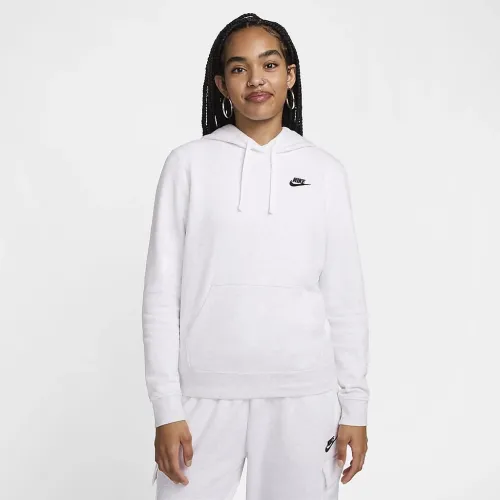 Nike Sportswear Club Fleece жіноча Pullover Толстовка з капюшоном колір коричневий