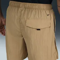Nike Tech чоловічі Woven Cargo шорти колір коричневий