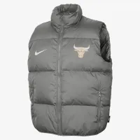 Chicago Bulls City Edition мужские Nike NBA Puffer Vest цвет серый