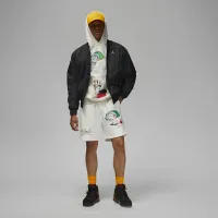 Nike Jordan Artist Series by Jacob Rochester мужские Fleece шорты цвет белый