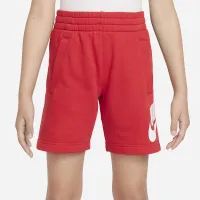 Nike Sportswear Club Fleece Big детские French Terry шорты цвет красный