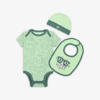 Nike Adventure Doodle Baby 3-Piece Bodysuit Box набор цвет зеленый