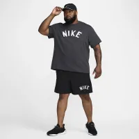 Nike Primary Swoosh мужские Dri-FIT Short-Sleeve Versatile Top цвет черный