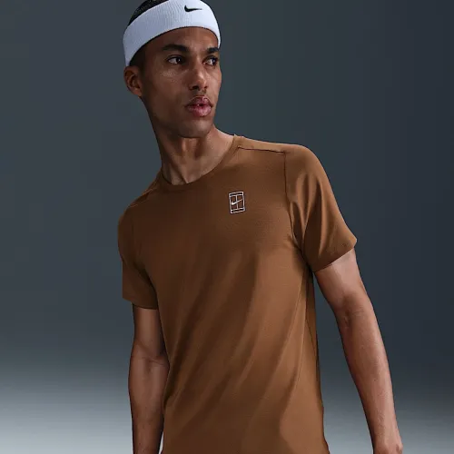 NikeCourt Advantage чоловічі Dri-FIT Tennis Top колір коричневий