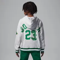 Nike Jordan Big дитячі Court of Legends Pullover Толстовка з капюшоном колір сірий