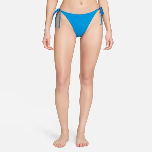 Nike Swim Retro Flow женская String Bikini Bottom синий