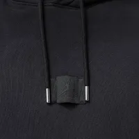 Nike Jordan Flight Fleece мужские Pullover Толстовка с капюшоном цвет черный