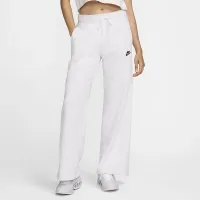 Nike Sportswear Club Fleece жіноча Mid-Rise Wide-Leg Sweatpants колір коричневий