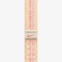 41mm Starlight/Pink Nike Sport Loop Pink