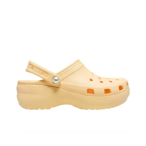 Шлёпанцы Crocs Classic Platform 211231-78Z - Оранжевые