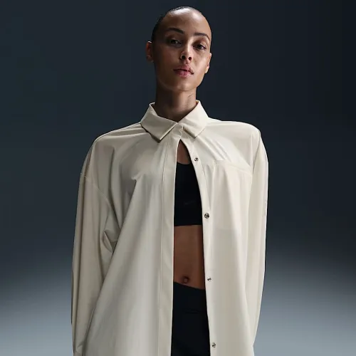 Nike 24.7 PerfectStretch жіноча Dri-FIT оверсайз Long-Sleeve Shirt колір білий