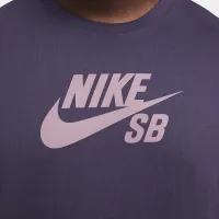 Nike SB мужские Logo Skate футболка цвет фиолетовый