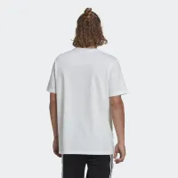 Футболка adidas Essentials BrandLove HL9386 - Белая