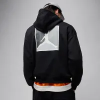 Nike Jordan Brooklyn Fleece мужские Graphic Pullover Толстовка с капюшоном цвет черный