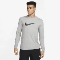 Nike Sportswear мужские Long-Sleeve футболка цвет серый