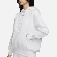 Nike Sportswear Phoenix Fleece женская оверсайз Pullover Толстовка с капюшоном цвет коричневый