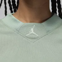 Nike Jordan жіноча Knit Cropped Top колір зелений