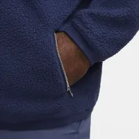 Nike Club Fleece мужские Winterized Crew синий