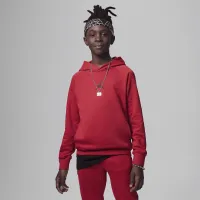 Nike Jordan Sport Crossover Pullover Big Kids Dri-FIT Толстовка з капюшоном колір червоний