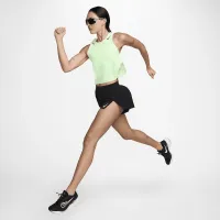 Nike AeroSwift женская Dri-FIT ADV Cropped Running Tank Top цвет зеленый