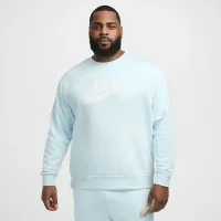 Nike Sportswear Club Fleece чоловічі Graphic Crew блакитний