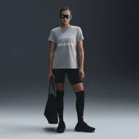 Nike Swoosh женская Wrestling футболка цвет серый