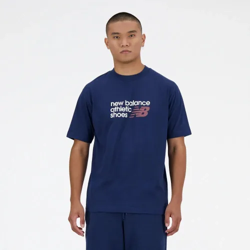 Футболка New Balance MT41524NNY - Синя