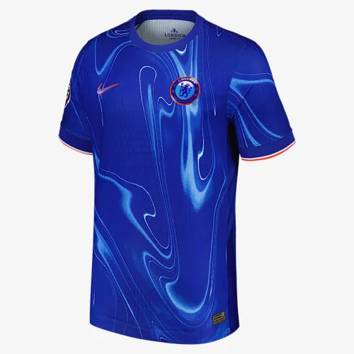 Мойсес Caicedo Chelsea 2024/25 Match Home чоловічі Nike Dri-FIT ADV Soccer Jersey блакитний