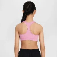Nike Swoosh Girls' Sports Bra Pink