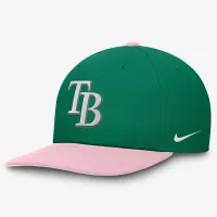 Tampa Bay Rays Malachite Pro мужские Nike Dri-FIT MLB Adjustable Hat цвет зеленый