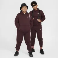 Nike Sportswear Club Fleece Big дитячі Pullover Толстовка з капюшоном (Extended Size) колір червоний