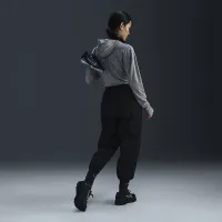 Nike женская Dri-FIT Long-Sleeve Softball Толстовка с капюшоном цвет серый