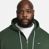 Nike Solo Swoosh чоловічі Full-Zip Толстовка з капюшоном колір зелений