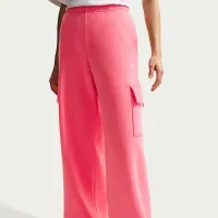 Nike Sportswear Phoenix Fleece женская Cargo Sweatpants Pink