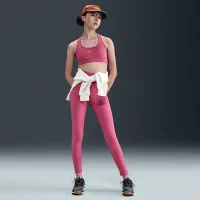 Nike Swoosh Girls' Sports Bra цвет фиолетовый